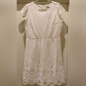 NWT-LOFT White Lace Dress